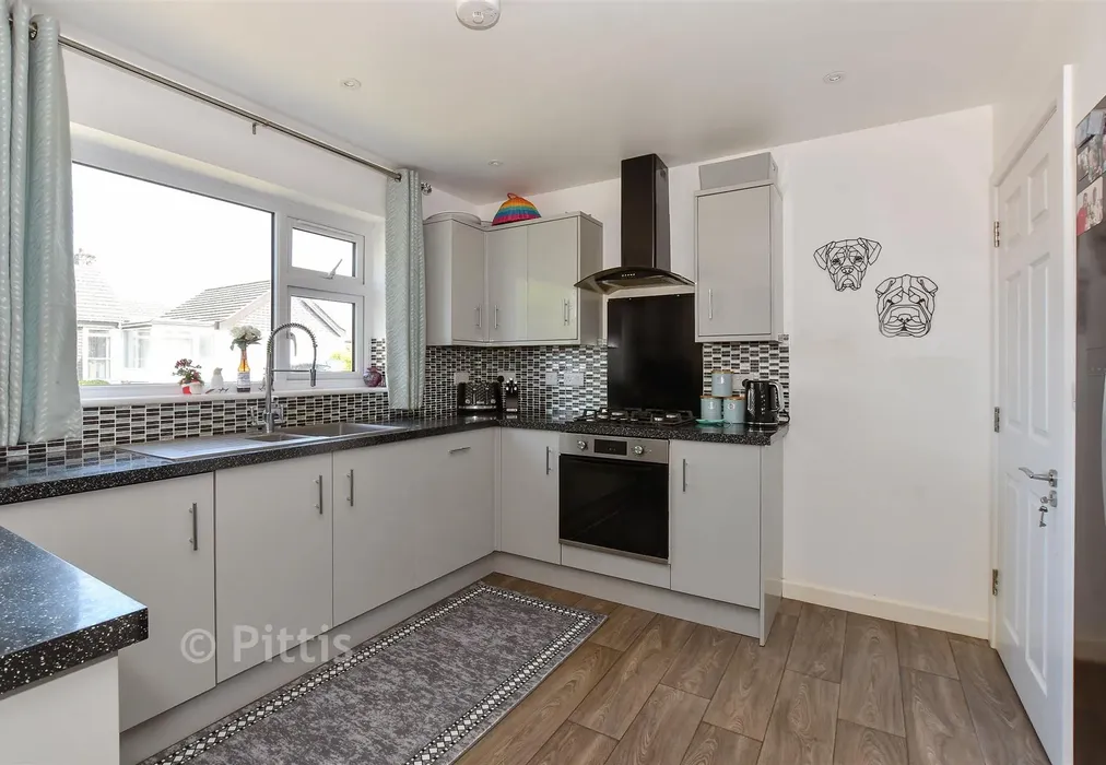Kitchen - Martine Close, Freshwater, Isle of Wight - Wards of Kent