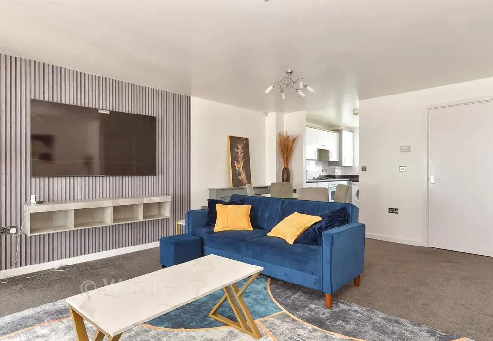 Living Room - Rainbow Gardens, Dartford, Kent - Wards of Kent