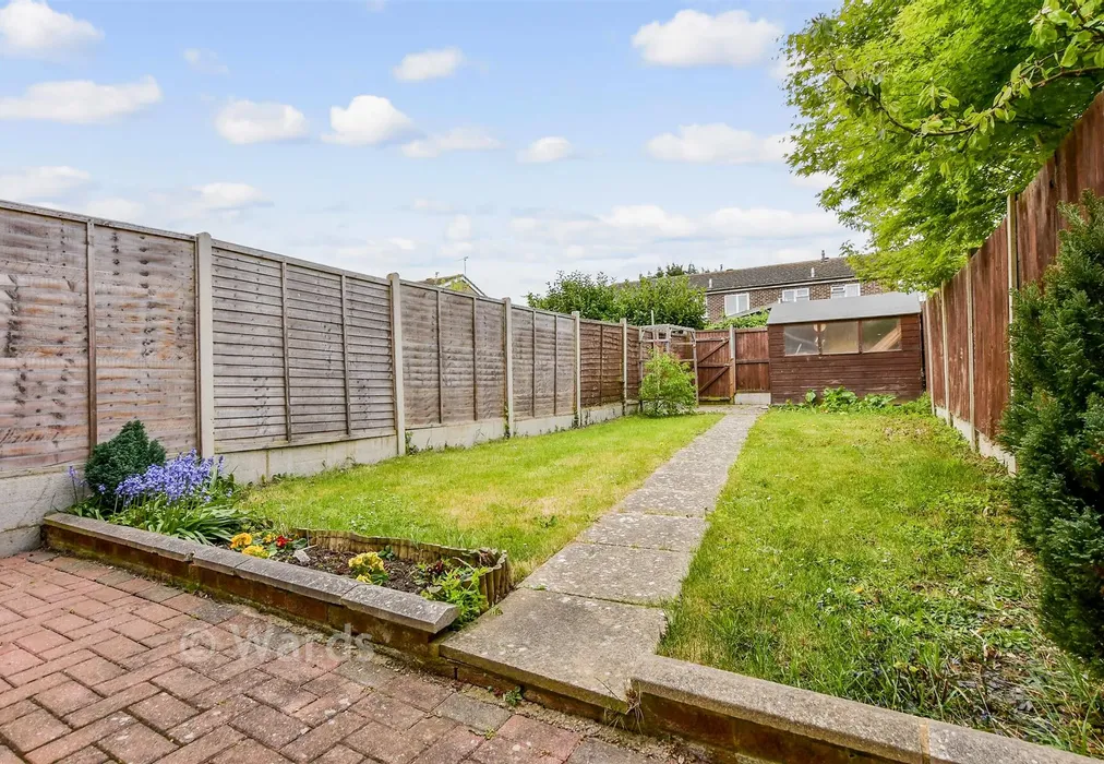 Rear Garden - Norton Avenue, Herne Bay, Kent - Wards of Kent