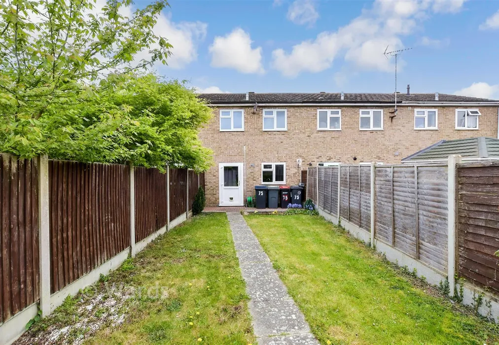 Rear Garden - Norton Avenue, Herne Bay, Kent - Wards of Kent