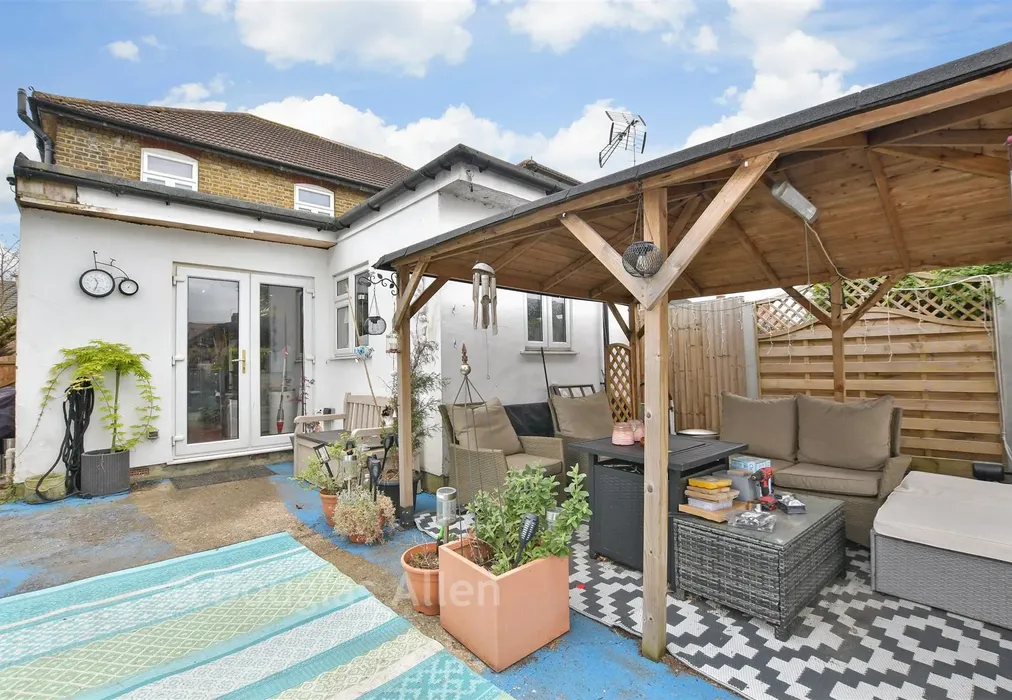 Rear Elevation - Thorntons Farm Avenue, Romford, Essex - Wards of Kent