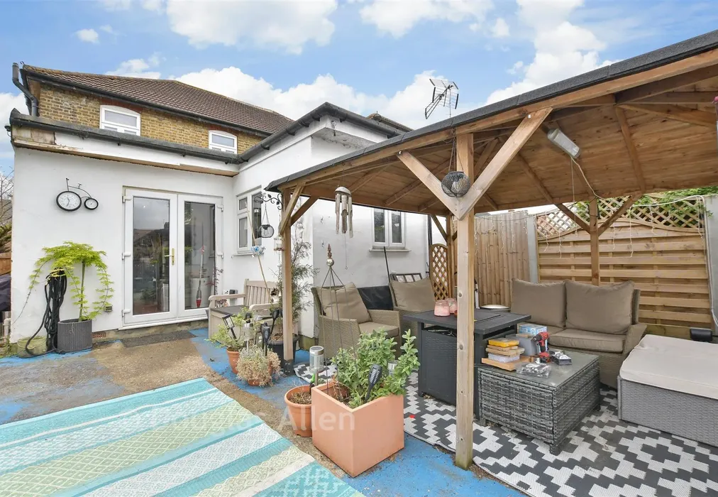 Rear Elevation - Thorntons Farm Avenue, Romford, Essex - Wards of Kent