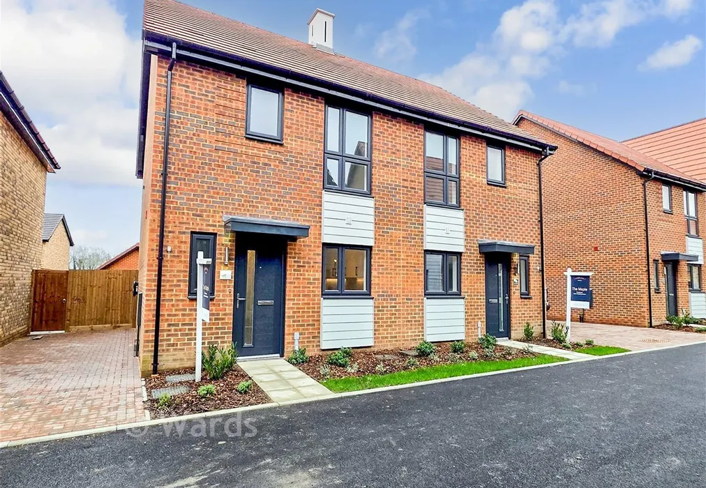 Front - The Maple, Faversham Lakes, Ham Road, Faversham, Kent - Wards of Kent