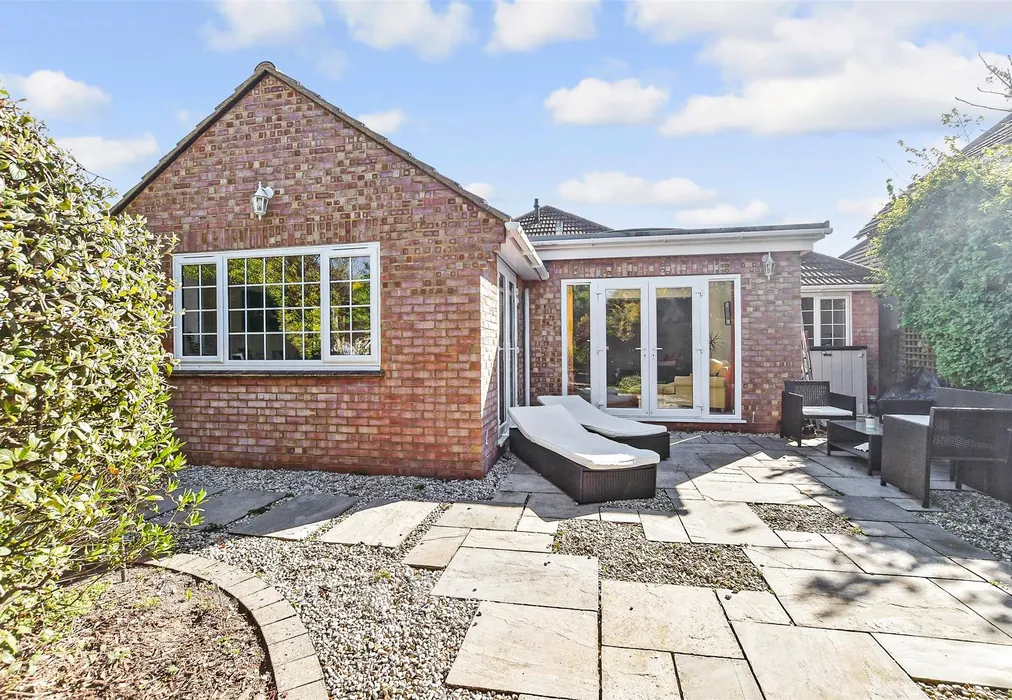 Patio / Decking - Crescent Drive North, Woodingdean, Brighton, East Sussex - Wards of Kent