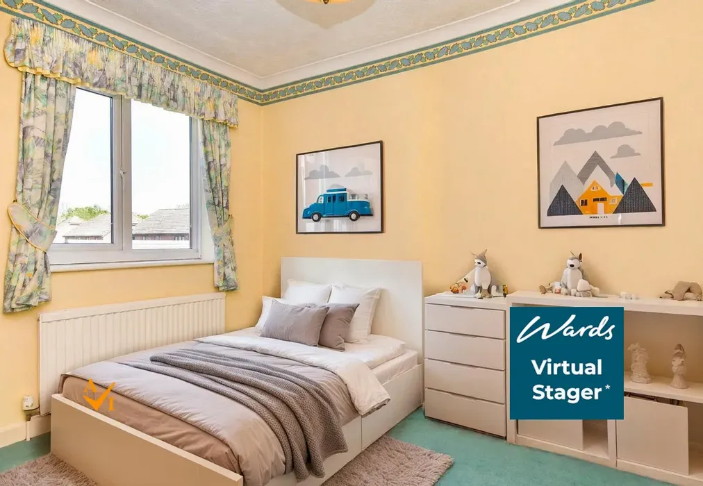 Bedroom 2 (Modern style) - Willowside, Snodland, Kent - Wards of Kent