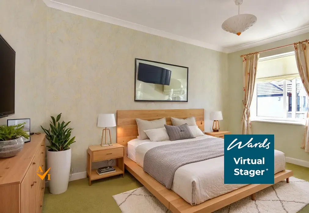 Bedroom 1 (Nordic style) - Willowside, Snodland, Kent - Wards of Kent
