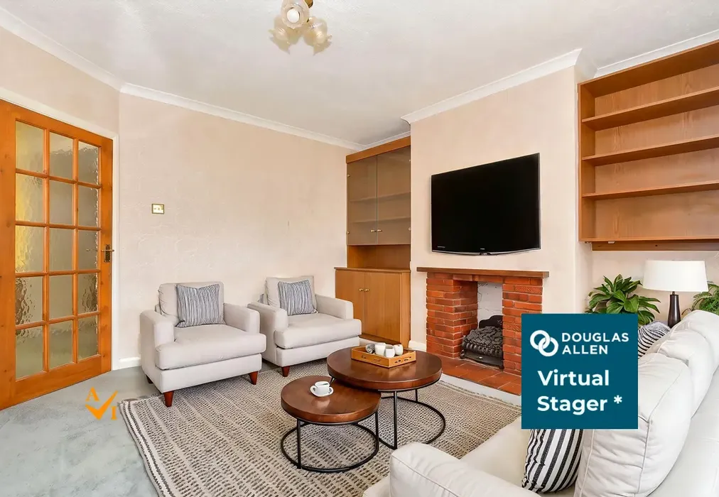 Lounge (Nordic style) - Matlock Gardens, Hornchurch, Essex - Wards of Kent