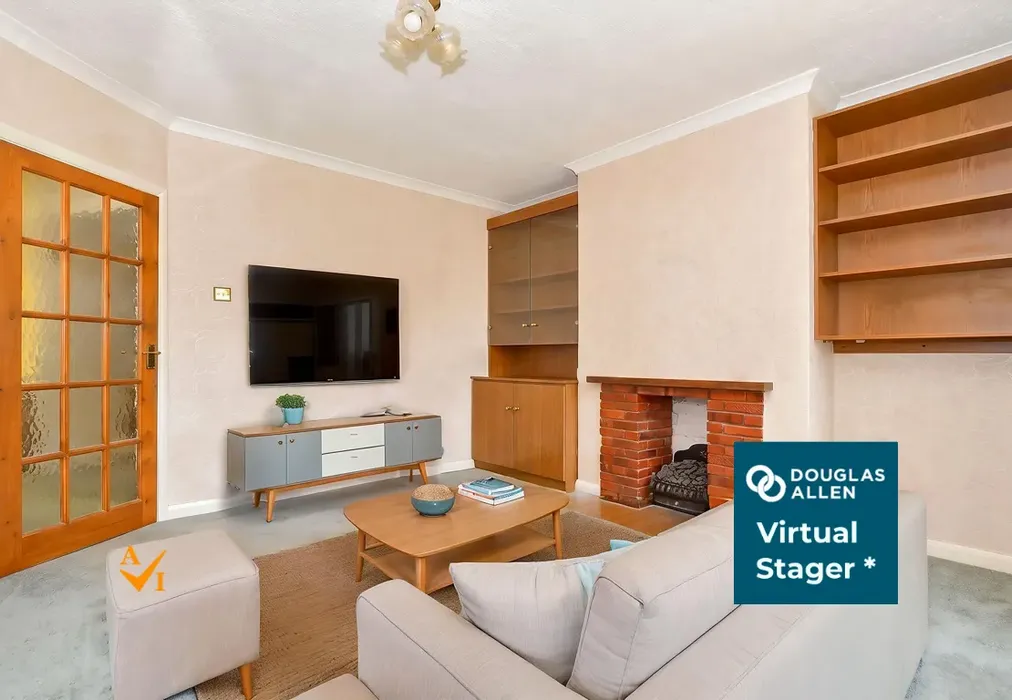 Lounge (Contemporary style) - Matlock Gardens, Hornchurch, Essex - Wards of Kent
