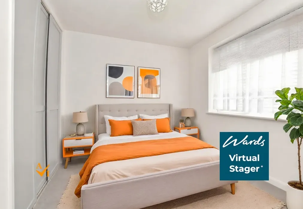 Bedroom 2 (Contemporary style) - Horselees Road, Boughton-Under-Blean, Faversham, Kent - Wards of Kent