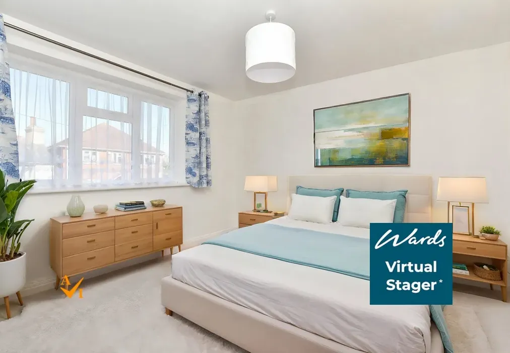 Bedroom 1 (Contemporary style) - Horselees Road, Boughton-Under-Blean, Faversham, Kent - Wards of Kent