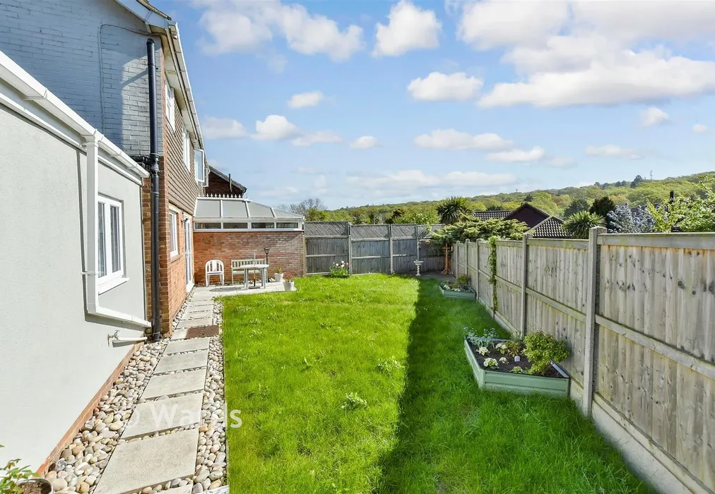 Rear Garden - Horselees Road, Boughton-Under-Blean, Faversham, Kent - Wards of Kent