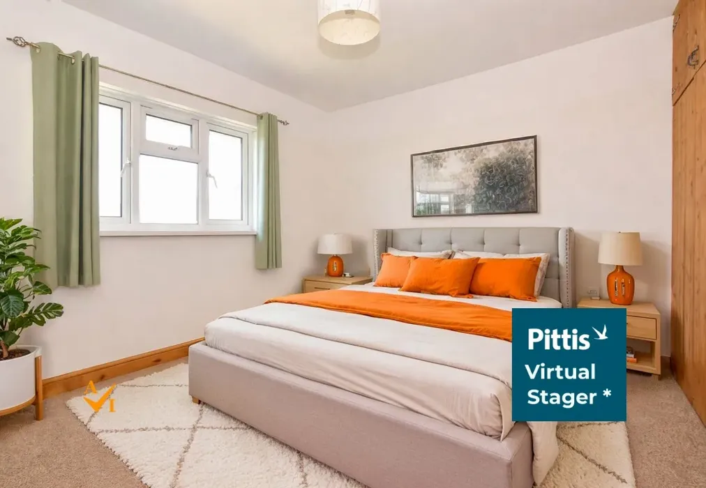 Bedroom 2 (Contemporary style) - Upper Lane, Brighstone, Newport, Isle of Wight - Wards of Kent