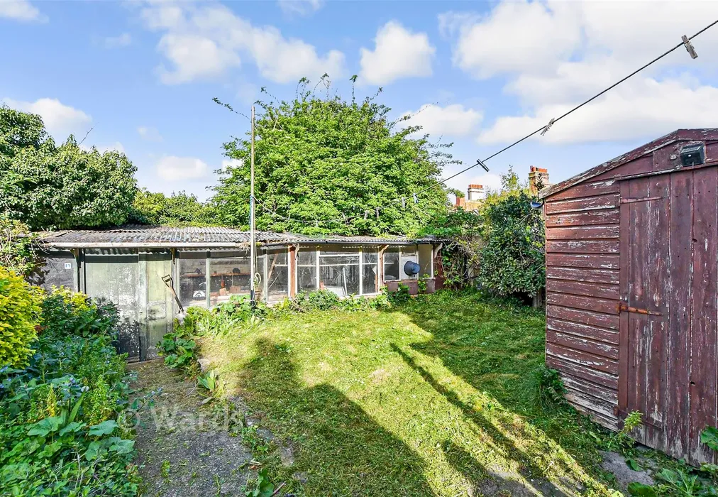 Rear Garden - Norman Road, Westgate-On-Sea, Kent - Wards of Kent