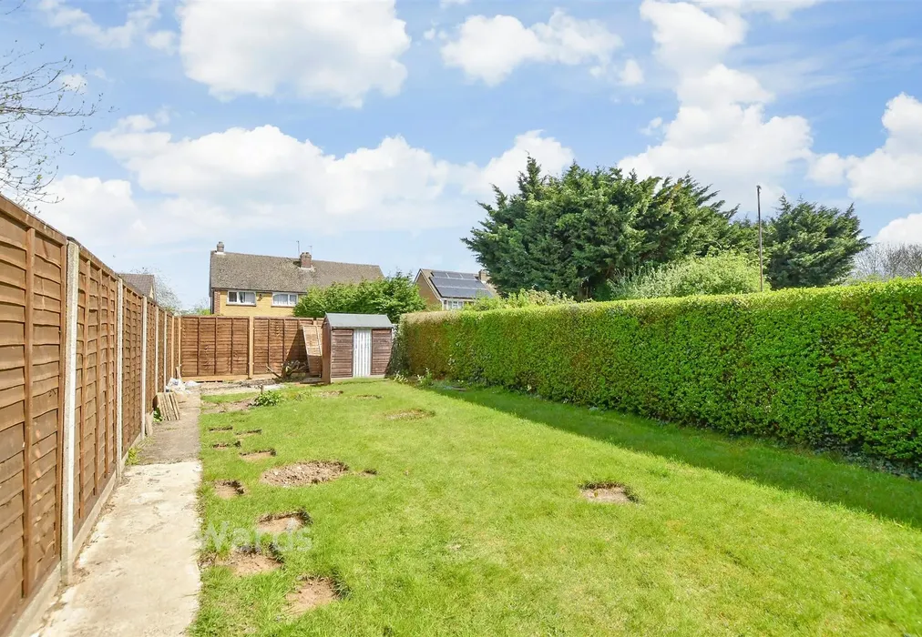 Rear Garden - Bell Road, Maidstone, Kent - Wards of Kent