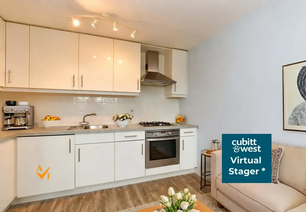 Lounge/Kitchen (Nordic style) - Park View Road, Leatherhead, Surrey - Wards of Kent