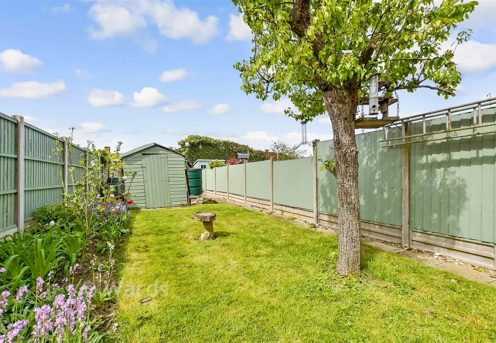 Rear Garden - Landrail Road, Lower Halstow, Sittingbourne, Kent - Wards of Kent