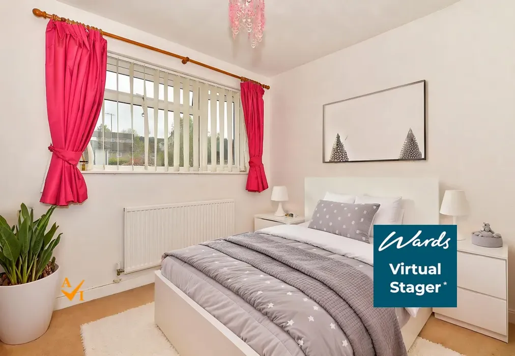 Bedroom 2 (Modern style) - Welland Road, Tonbridge, Kent - Wards of Kent