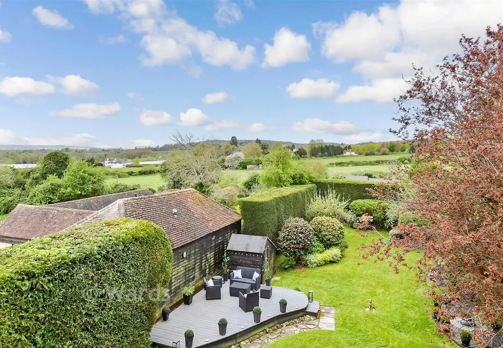 Views To Rear - Butchers Lane, Mereworth, Maidstone, Kent - Wards of Kent