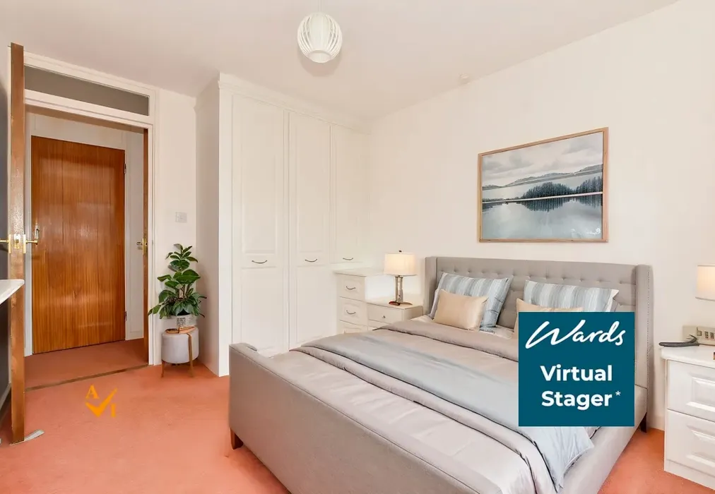 Bedroom (Contemporary style) - Castle Hill Avenue, Folkestone, Kent - Wards of Kent
