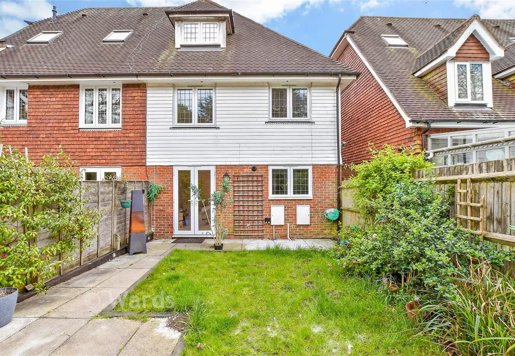 Rear Elevation - Frythe Way, Cranbrook, Kent - Wards of Kent