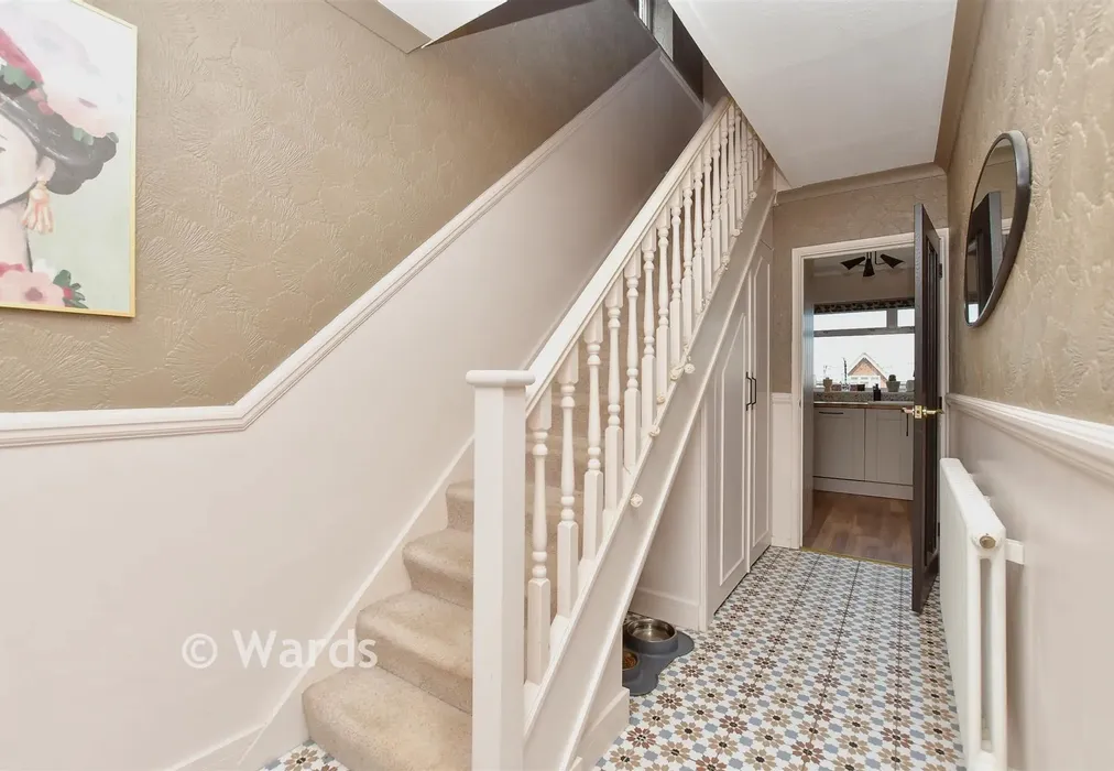 Hallway - Cliff Gardens, Minster On Sea, Sheerness, Kent - Wards of Kent