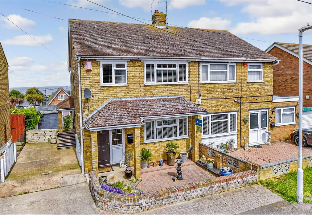 Front (Web). - Cliff Gardens, Minster On Sea, Sheerness, Kent - Wards of Kent