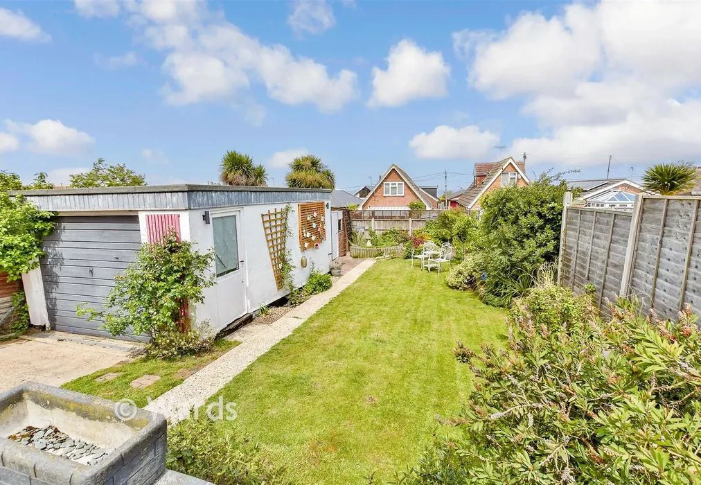 Rear Garden - Cliff Gardens, Minster On Sea, Sheerness, Kent - Wards of Kent