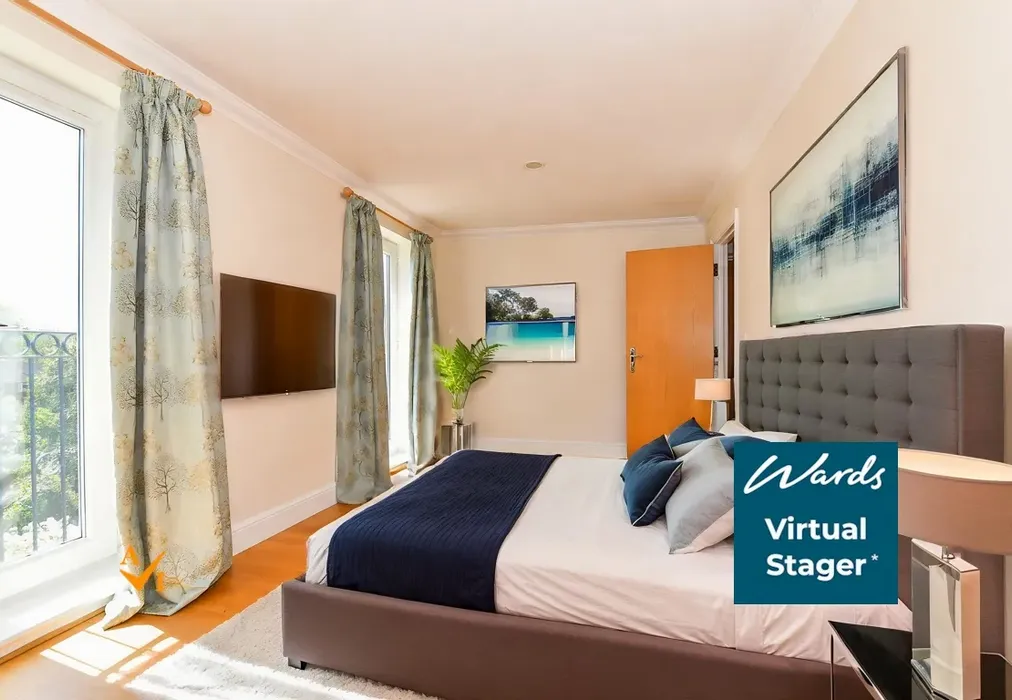 Bedroom 2 (Modern style) - Kings Road, Tonbridge, Kent - Wards of Kent