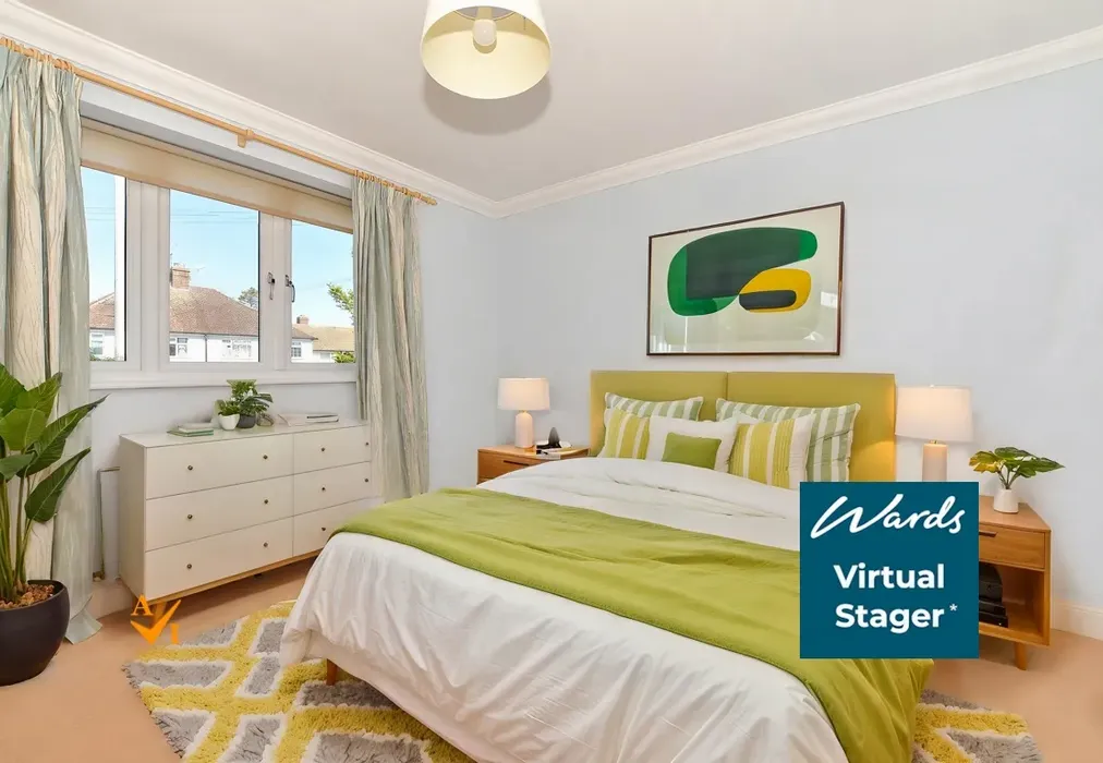 Bedroom 4 (Nordic style) - Kings Road, Tonbridge, Kent - Wards of Kent