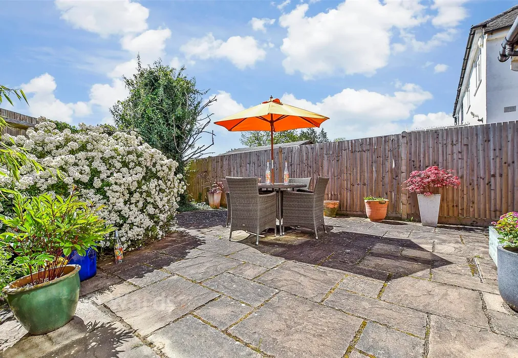 Patio / Decking - Kings Road, Tonbridge, Kent - Wards of Kent