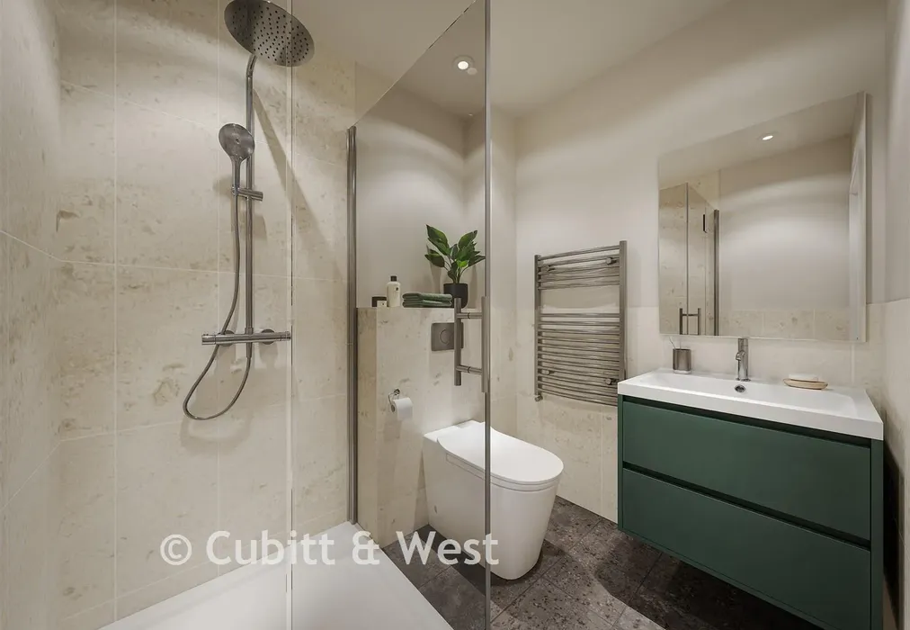 Bathroom - Grove House, The Green, Carshalton, Surrey - Wards of Kent
