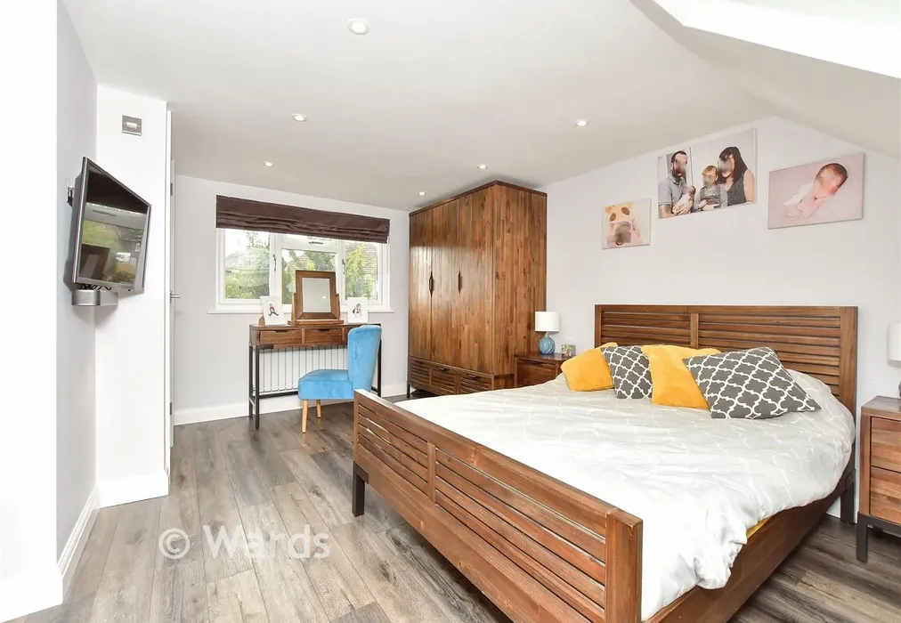 Bedroom 1 - Leeward Road, Rochester, Medway - Wards of Kent