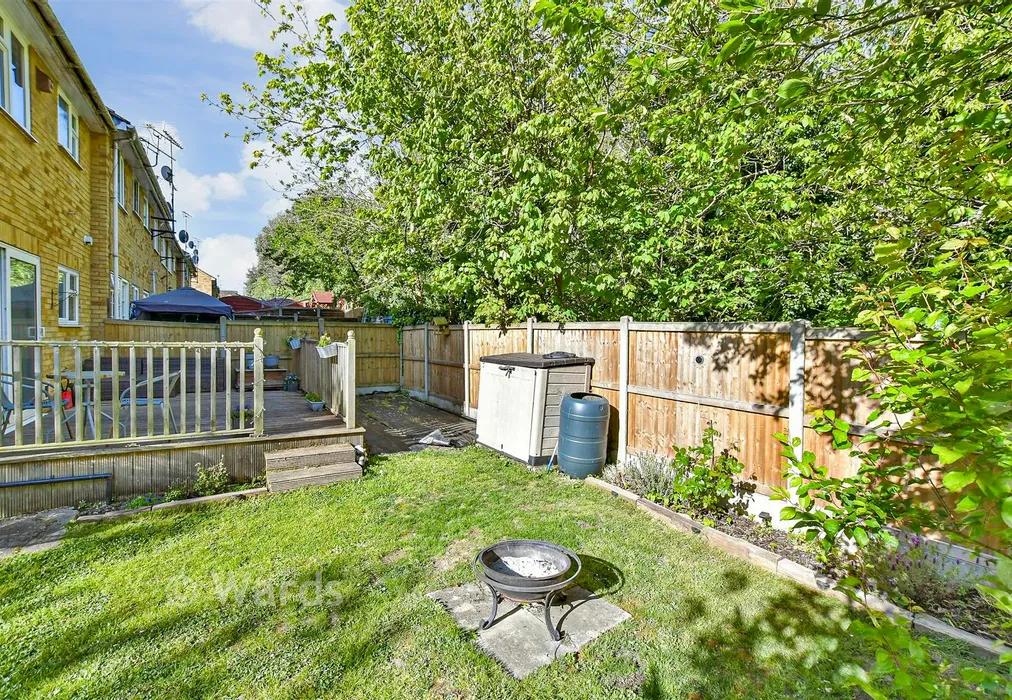 Rear Garden - Macklands Way, Rainham, Gillingham, Kent - Wards of Kent
