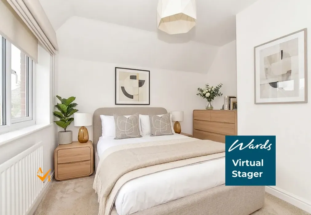 Bedroom 4 (Contemporary style) - Great Threads, Staplehurst, Kent - Wards of Kent
