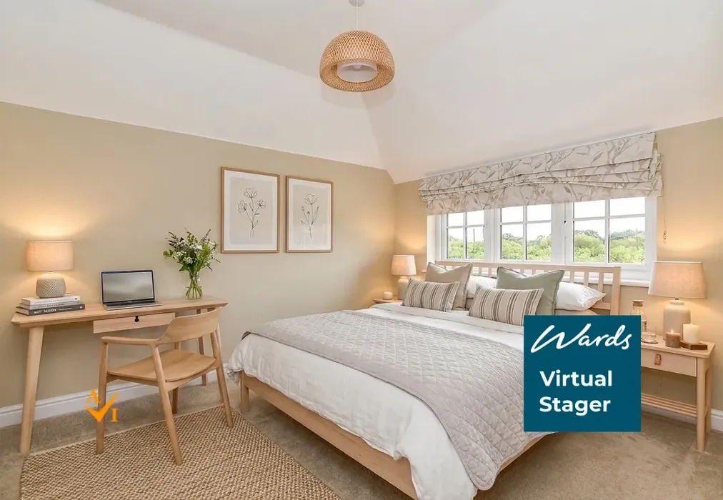 Bedroom 2 (Nordic style) - Great Threads, Staplehurst, Kent - Wards of Kent