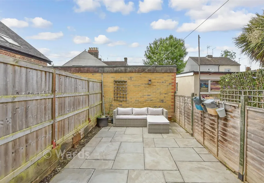 Rear Garden - Malling Road, Snodland, Kent, Kent - Wards of Kent
