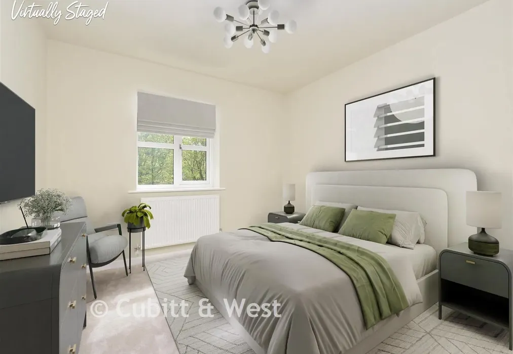 Staged Bedroom - Prospect House, Outwood Lane, Chipstead, Surrey - Wards of Kent