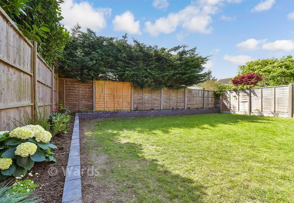 Rear Garden - Harwick Drive, New Romney, Kent - Wards of Kent