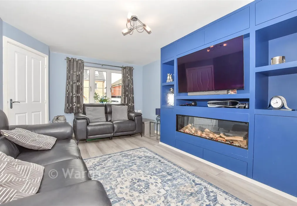 Lounge - St. Lawrence Crescent, Coxheath, Maidstone, Kent - Wards of Kent