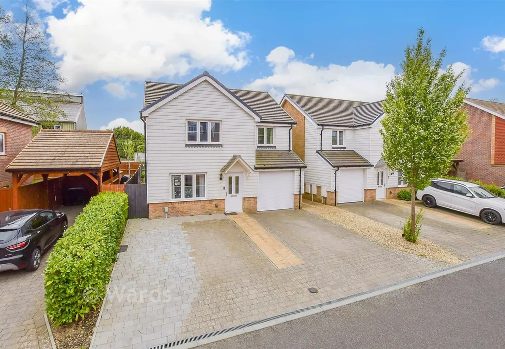 Front Elevation (Web) - St. Lawrence Crescent, Coxheath, Maidstone, Kent - Wards of Kent