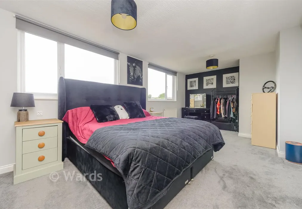 Bedroom 1 - Prince Charles Avenue, Walderslade, Chatham, Kent - Wards of Kent