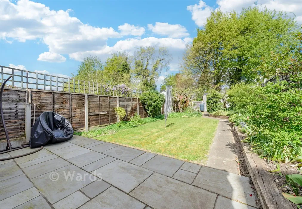 Rear Garden - Eynsford Road, Farningham, Dartford, Kent - Wards of Kent