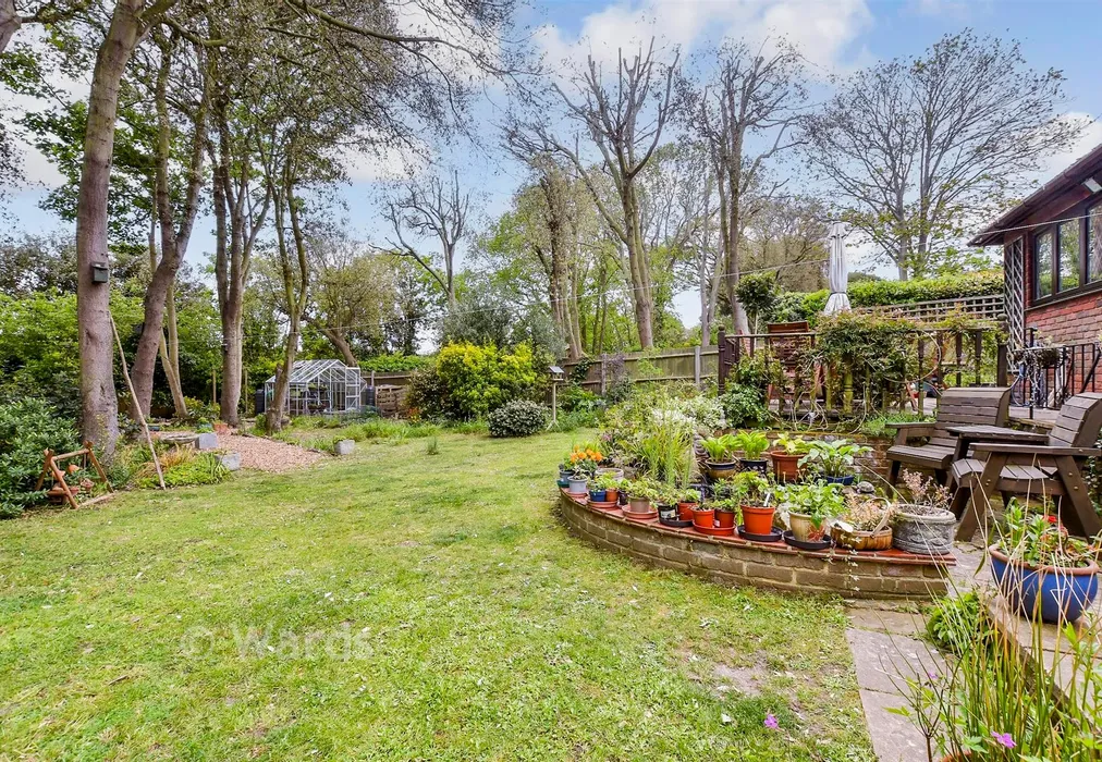 Rear Garden - Woodland Way, Broadstairs, Kent - Wards of Kent