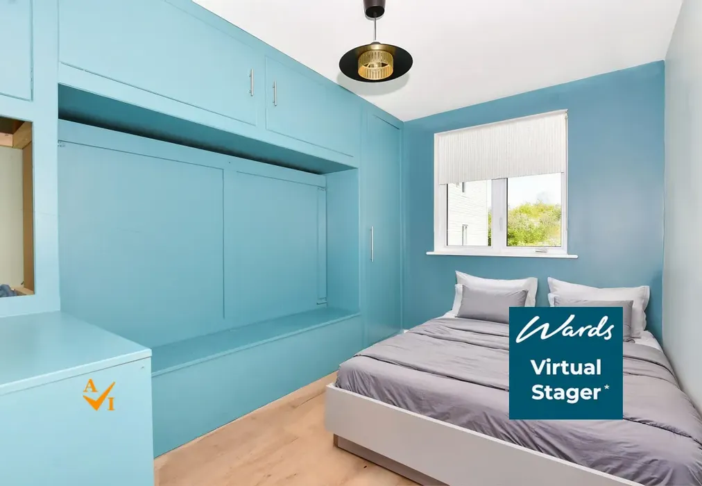 Bedroom 2 (Nordic style) - Alisander Close, Snodland, Kent - Wards of Kent