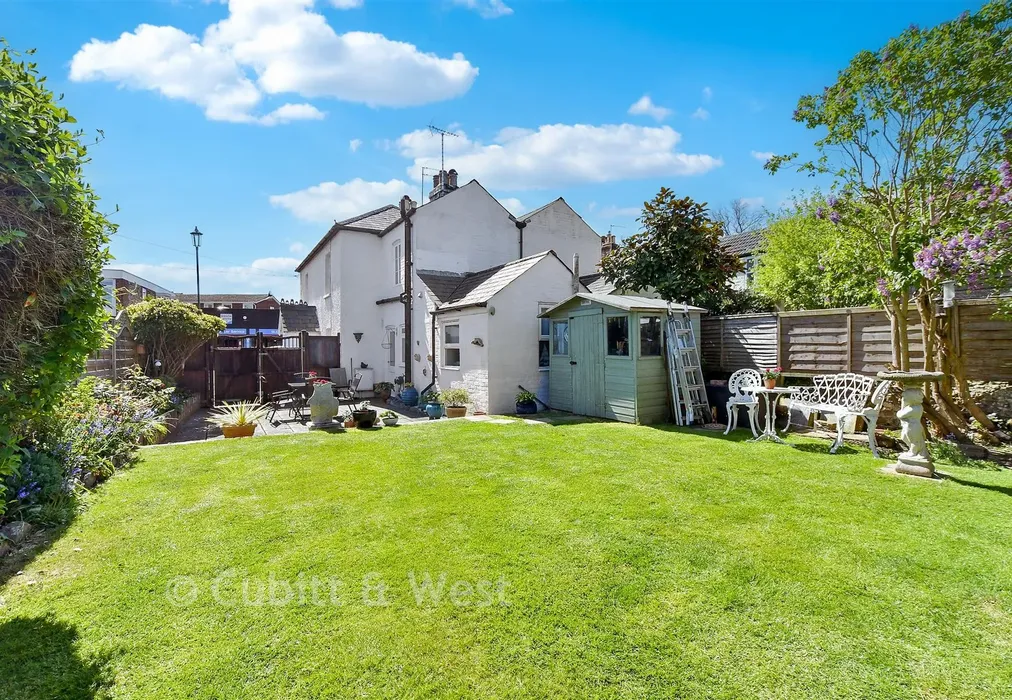 Rear Garden - Felpham Road, Felpham, West Sussex - Wards of Kent