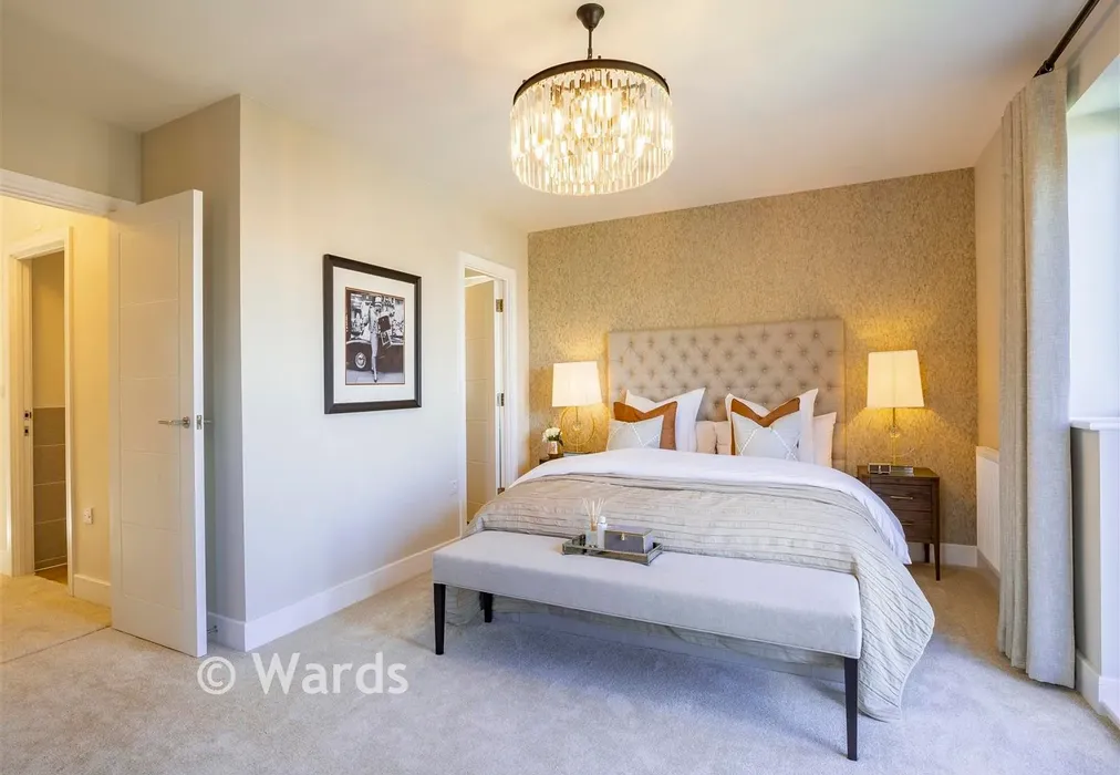 Bedroom 1 - Ham Road, Faversham Lakes, Faversham, Kent - Wards of Kent
