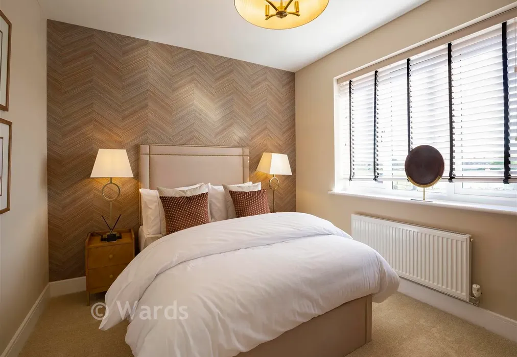 Bedroom 2 - Ham Road, Faversham Lakes, Faversham, Kent - Wards of Kent