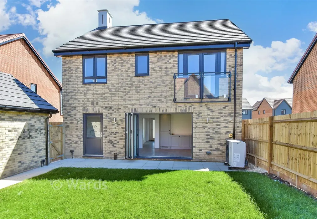 Rear Elevation - Ham Road, Faversham Lakes, Faversham, Kent - Wards of Kent
