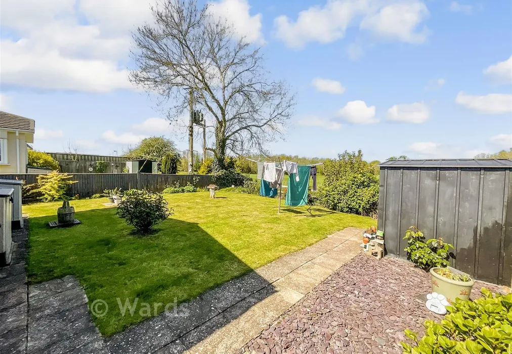 Rear Garden - Dover Road, Barham, Kent - Wards of Kent