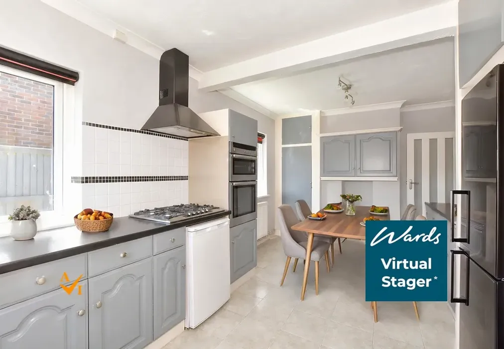 Kitchen/ Diner (Contemporary style) - Kingsway, Dymchurch, Romney Marsh, Kent - Wards of Kent